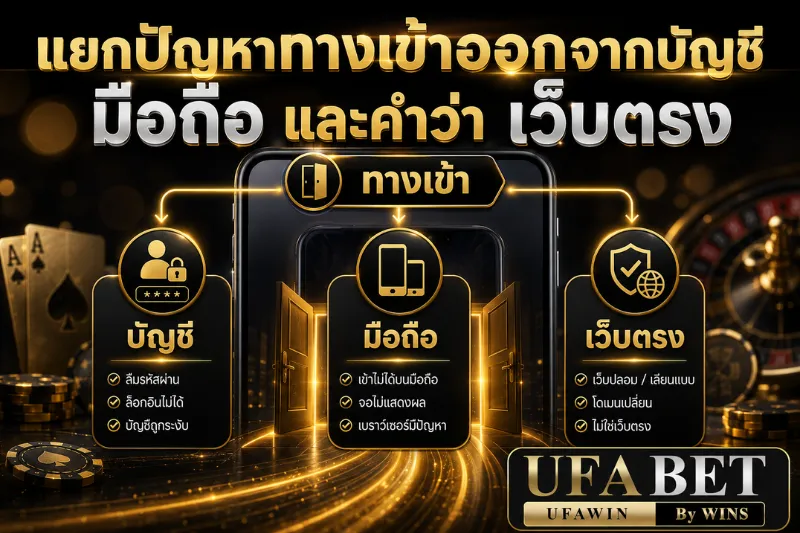 ทางเข้าufabet